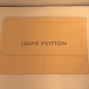 Louis Vuitton flannel dust cover